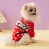 Dog Sweater for Christmas